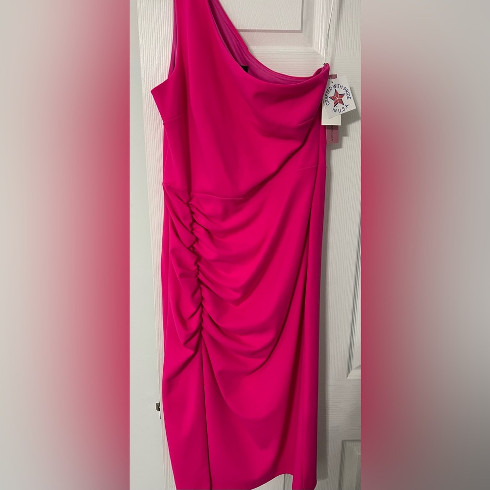 Aqua Formal Hot Pink Dress